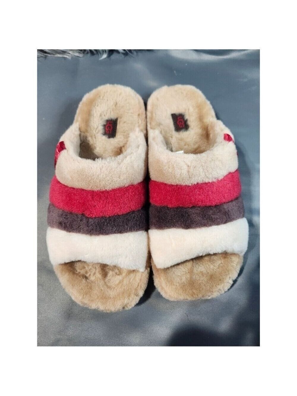 UGG Slipper M Fluff you stripes 11M
